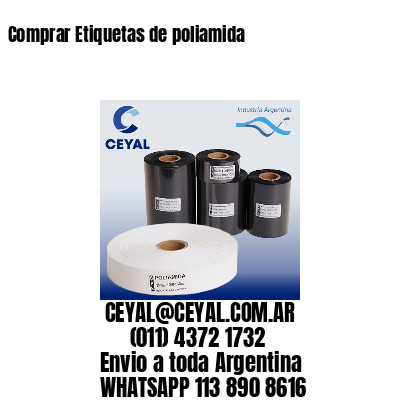 Comprar Etiquetas de poliamida