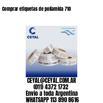 Comprar etiquetas de poliamida 710