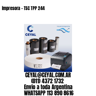 impresora – TSC TPP 244