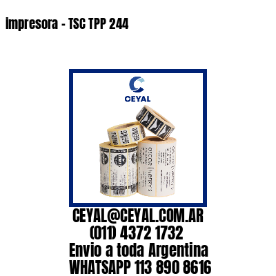 impresora – TSC TPP 244