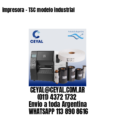 impresora – TSC modelo industrial