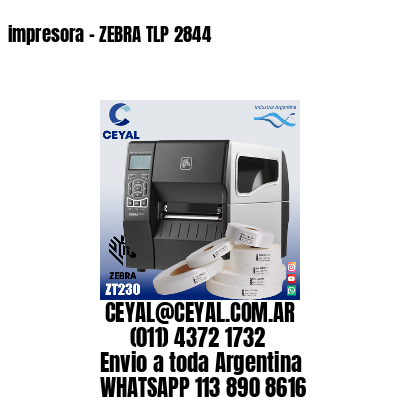 impresora – ZEBRA TLP 2844