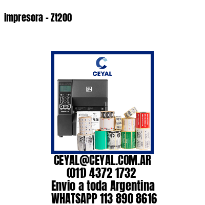 impresora – Zt200