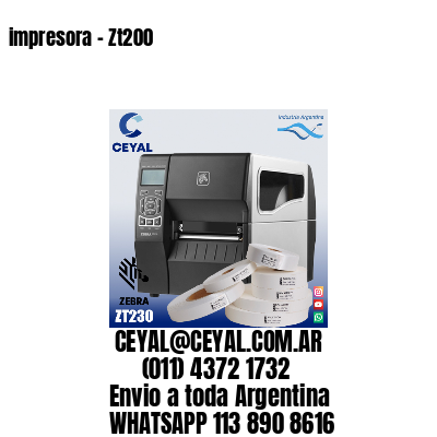 impresora – Zt200