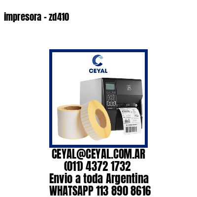 impresora – zd410