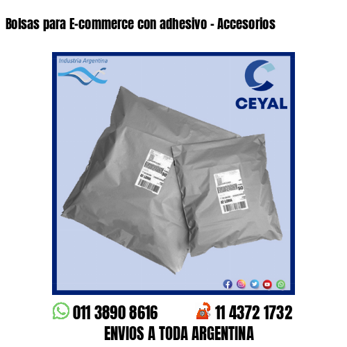 Bolsas para E-commerce con adhesivo – Accesorios