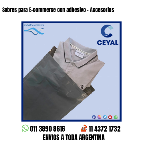Sobres para E-commerce con adhesivo – Accesorios