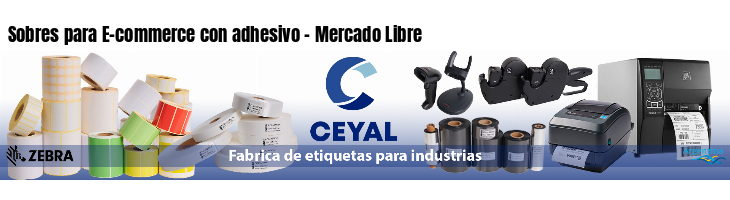 Sobres para E-commerce con adhesivo - Mercado Libre