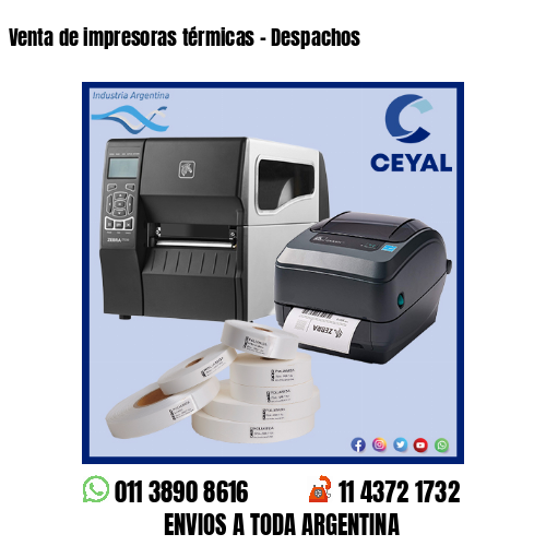 Venta de impresoras térmicas – Despachos