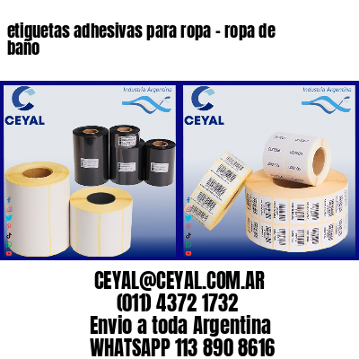 etiquetas adhesivas para ropa – ropa de baño