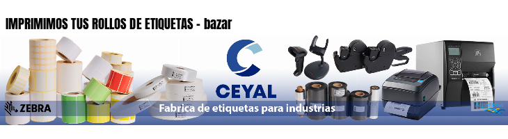 IMPRIMIMOS TUS ROLLOS DE ETIQUETAS - bazar