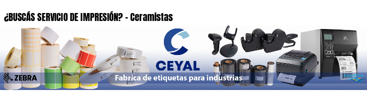 ¿BUSCÁS SERVICIO DE IMPRESIÓN? - Ceramistas