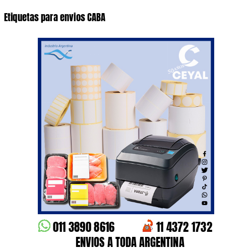 Etiquetas para envios CABA