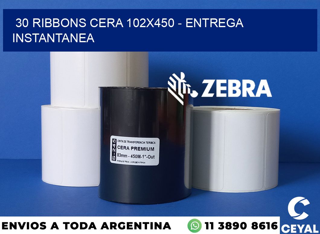 30 Ribbons cera 102x450 - entrega instantanea
