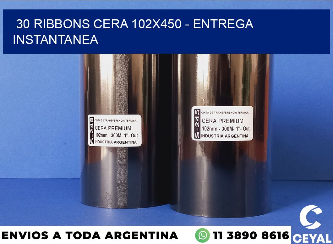 30 Ribbons cera 102×450 – entrega instantanea