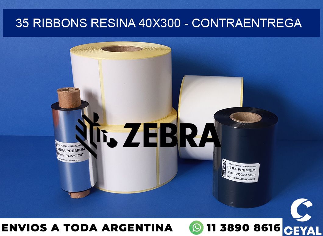 35 Ribbons resina 40x300 - contraentrega