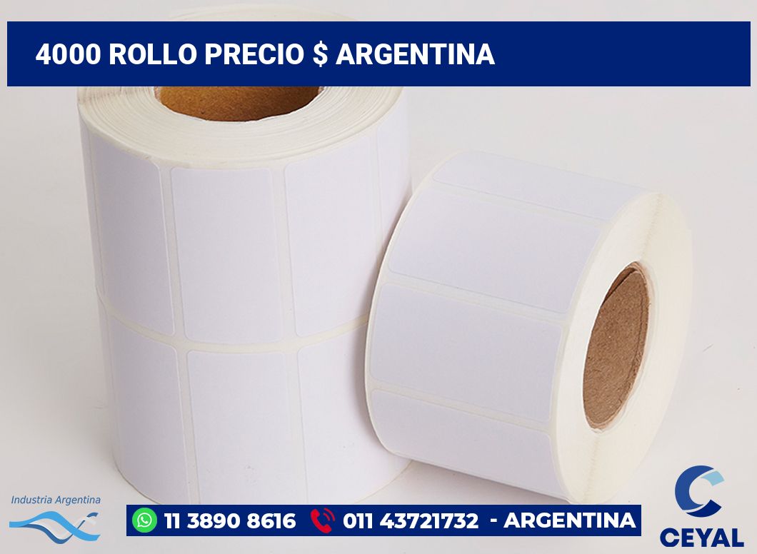 4000 Rollo precio $ argentina