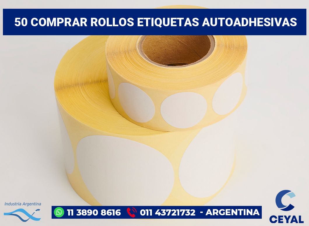 50 Comprar rollos etiquetas autoadhesivas