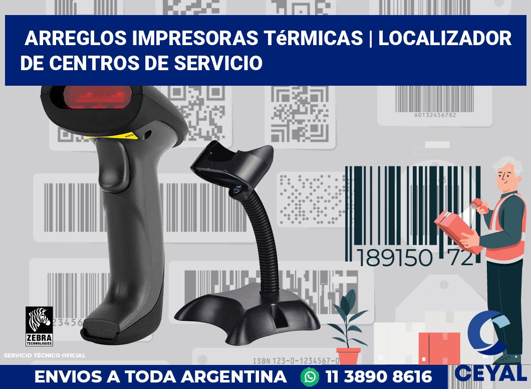 Arreglos impresoras térmicas | Localizador de centros de servicio