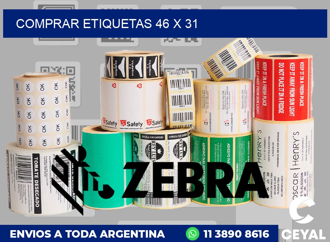 Comprar etiquetas 46 x 31