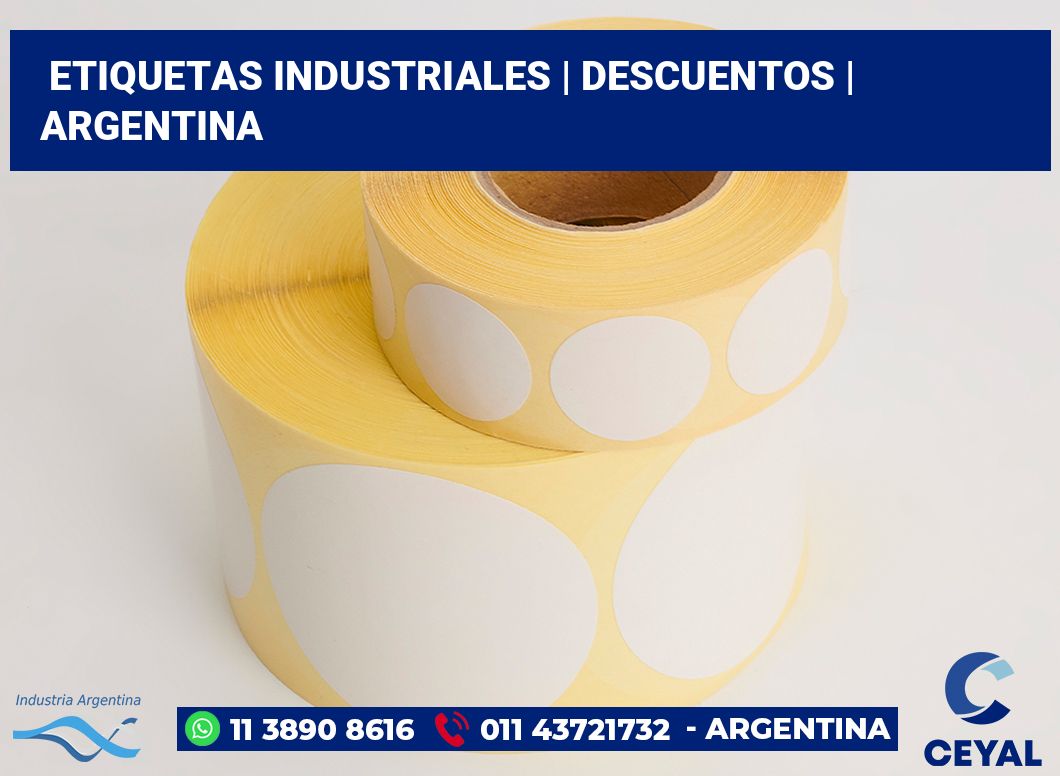 Etiquetas industriales | Descuentos | Argentina