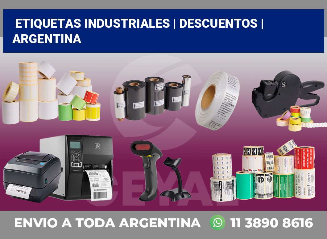 Etiquetas industriales | Descuentos | Argentina