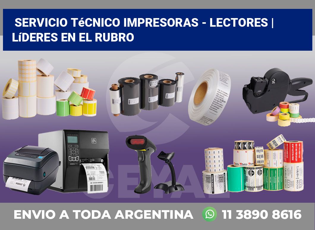 Servicio técnico impresoras – lectores | Líderes en el rubro