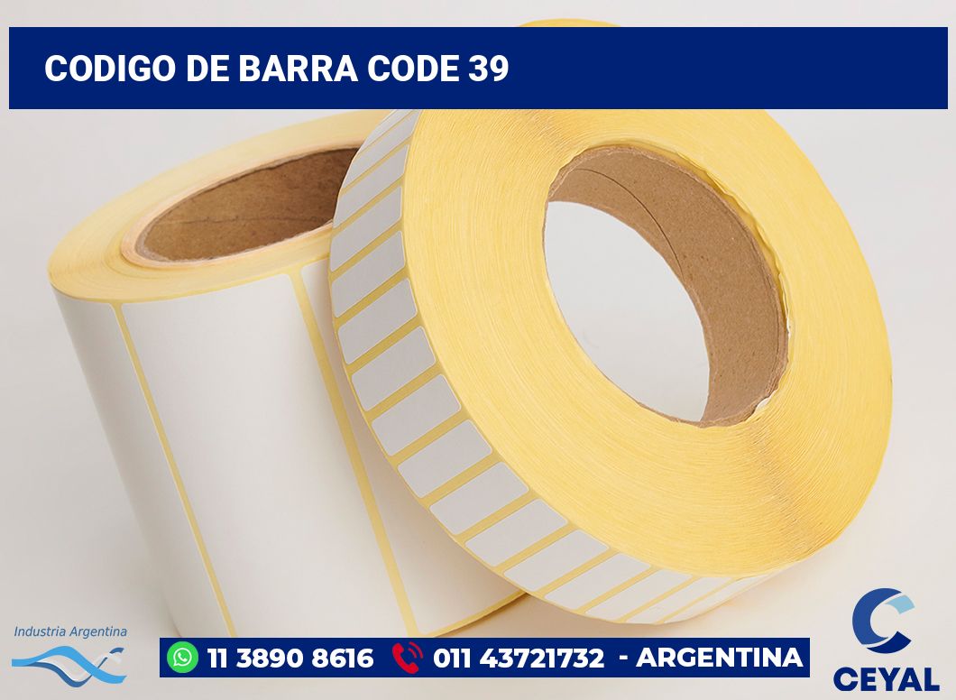 codigo de barra code 39