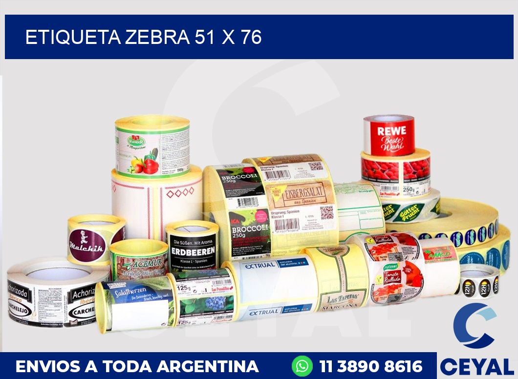 etiqueta zebra 51 x 76