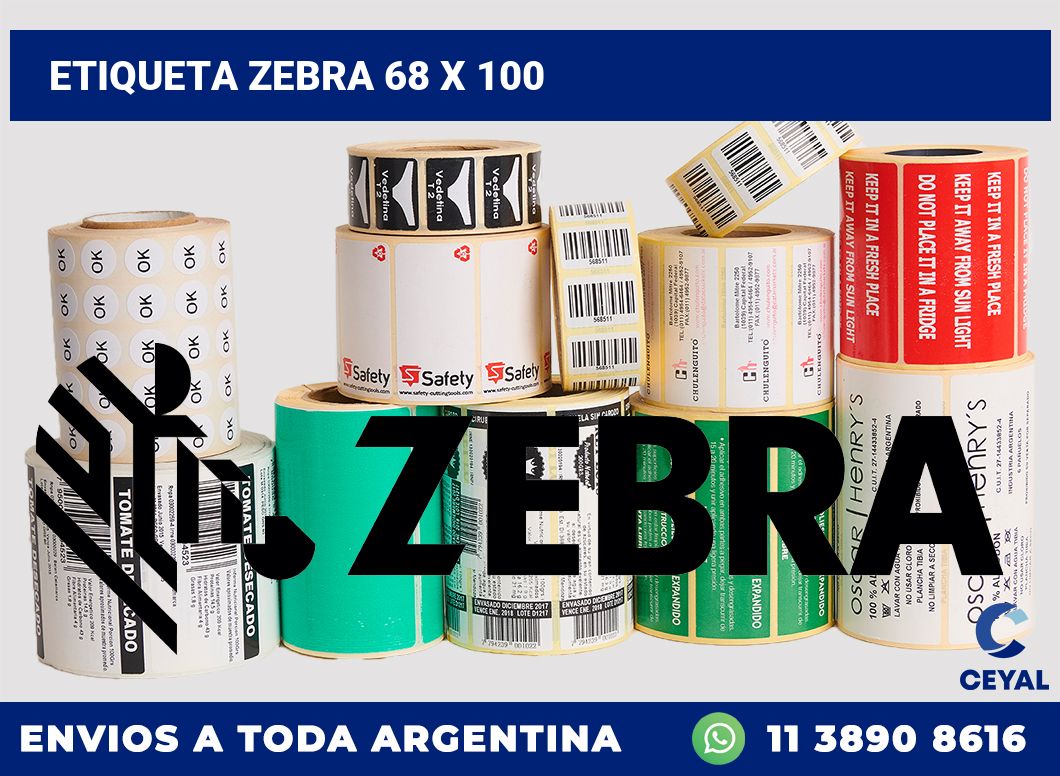 etiqueta zebra 68 x 100