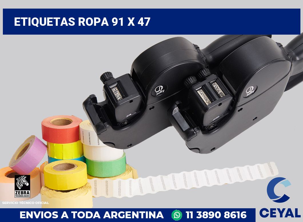 etiquetas ropa 91 x 47