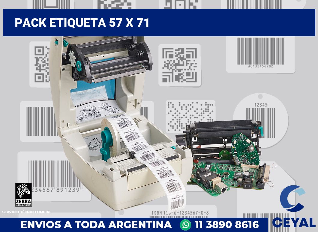 pack etiqueta 57 x 71