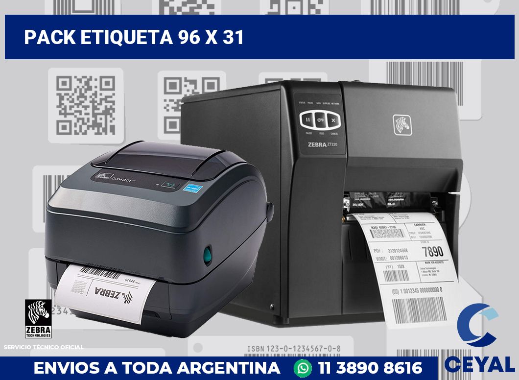 pack etiqueta 96 x 31