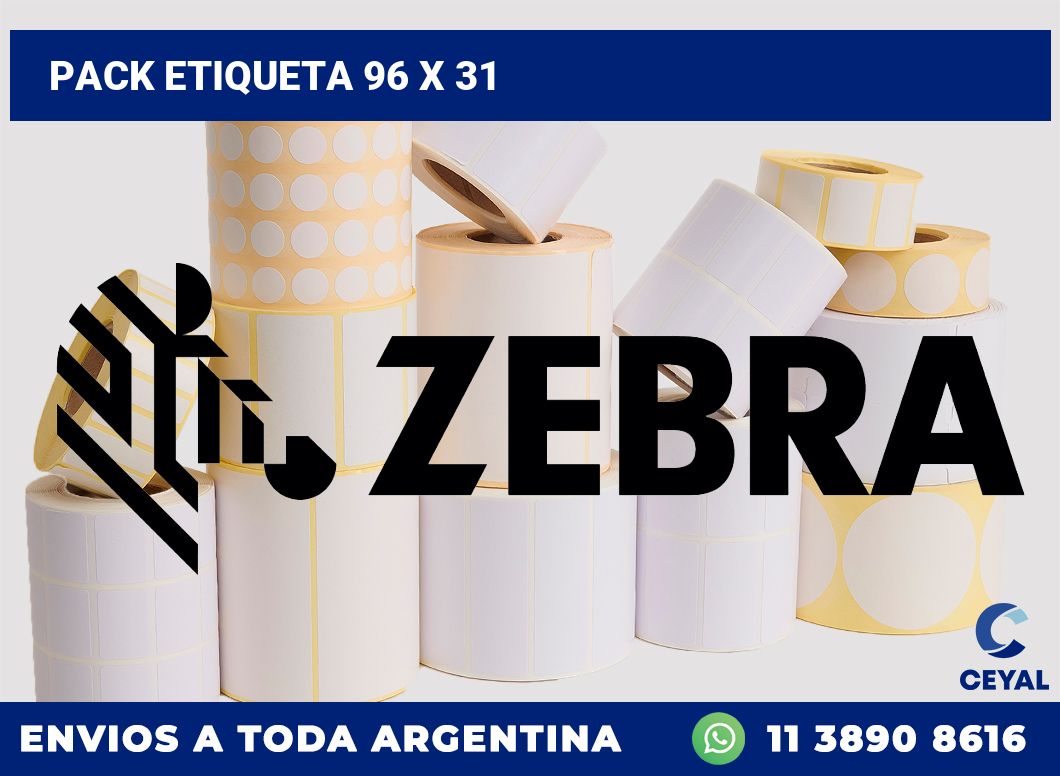 pack etiqueta 96 x 31