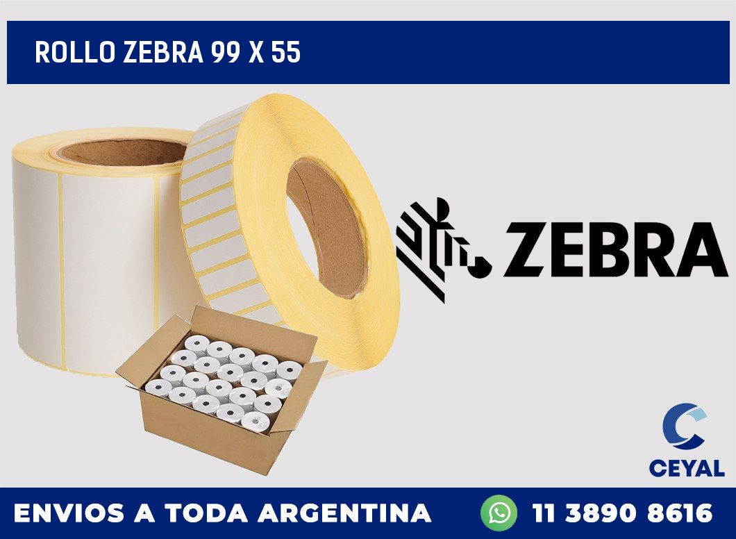 rollo zebra 99 x 55
