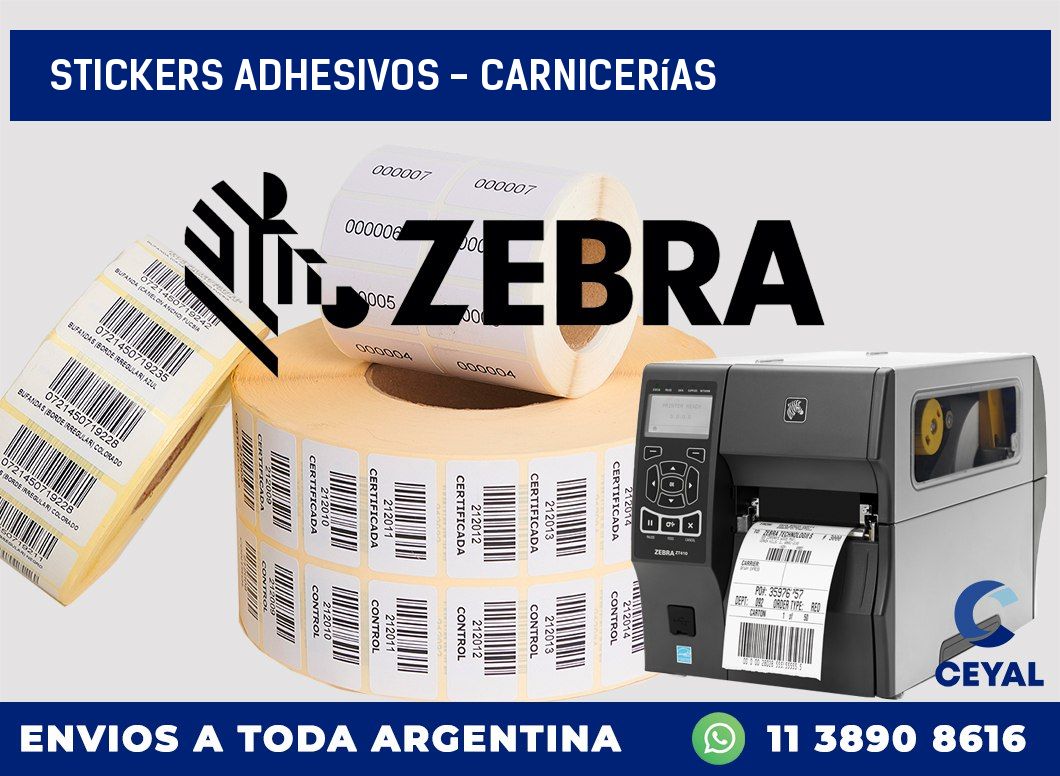 stickers adhesivos – Carnicerías