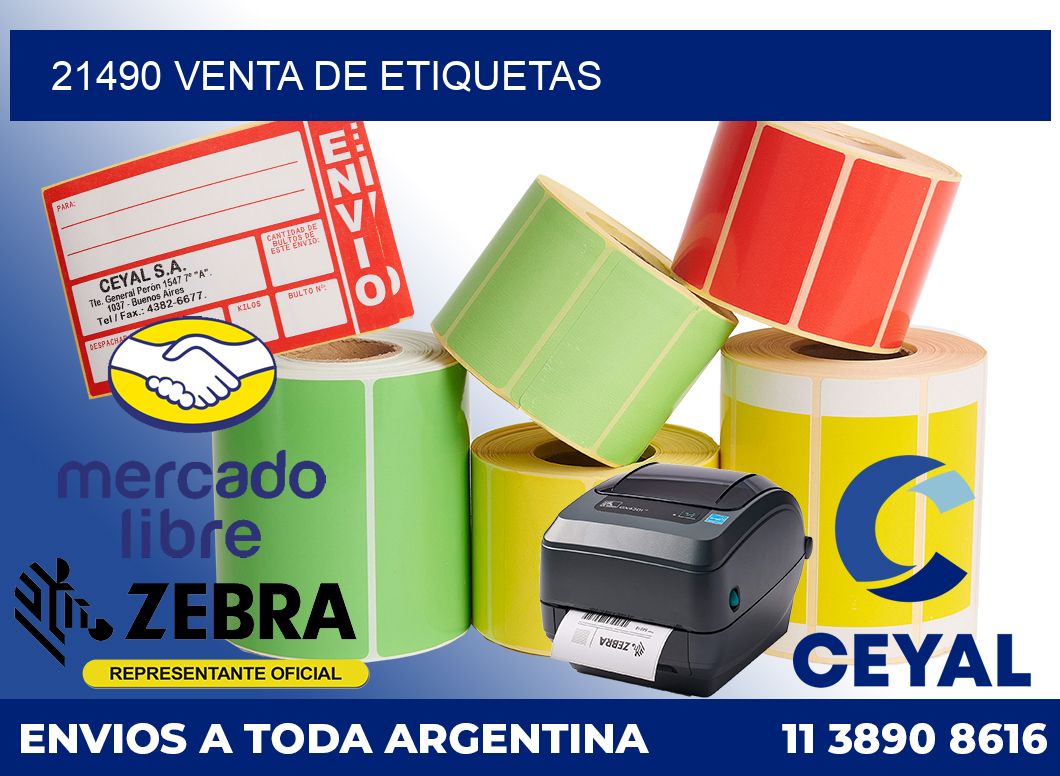 21490 Venta de etiquetas