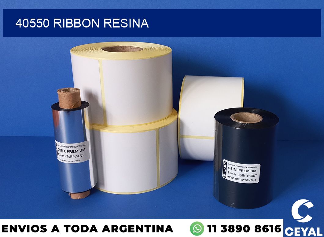 40550 ribbon resina