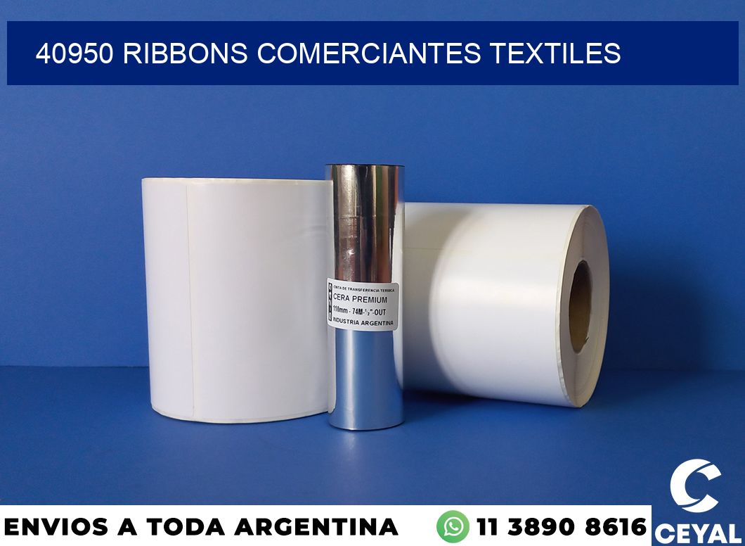 40950 ribbons comerciantes textiles