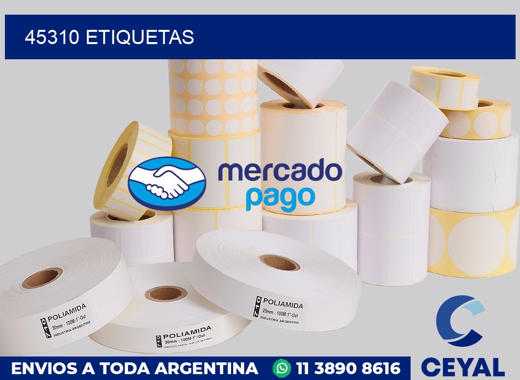45310 etiquetas