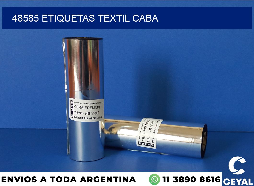 48585 etiquetas textil caba