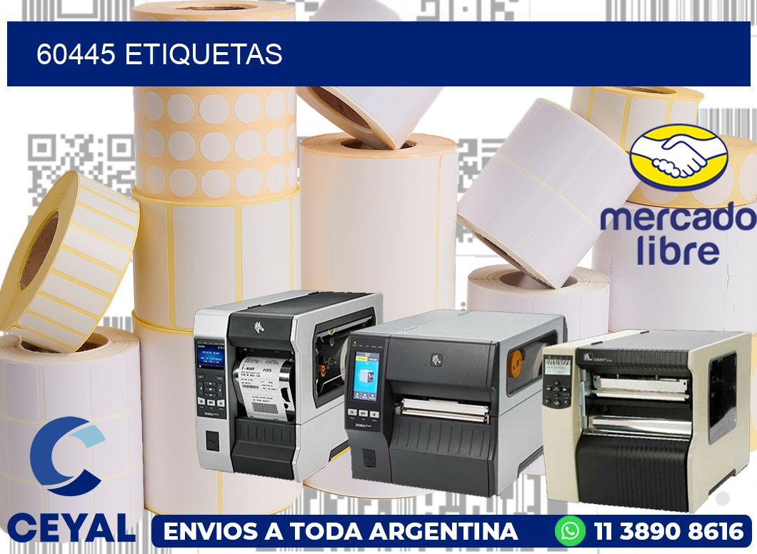 60445 etiquetas