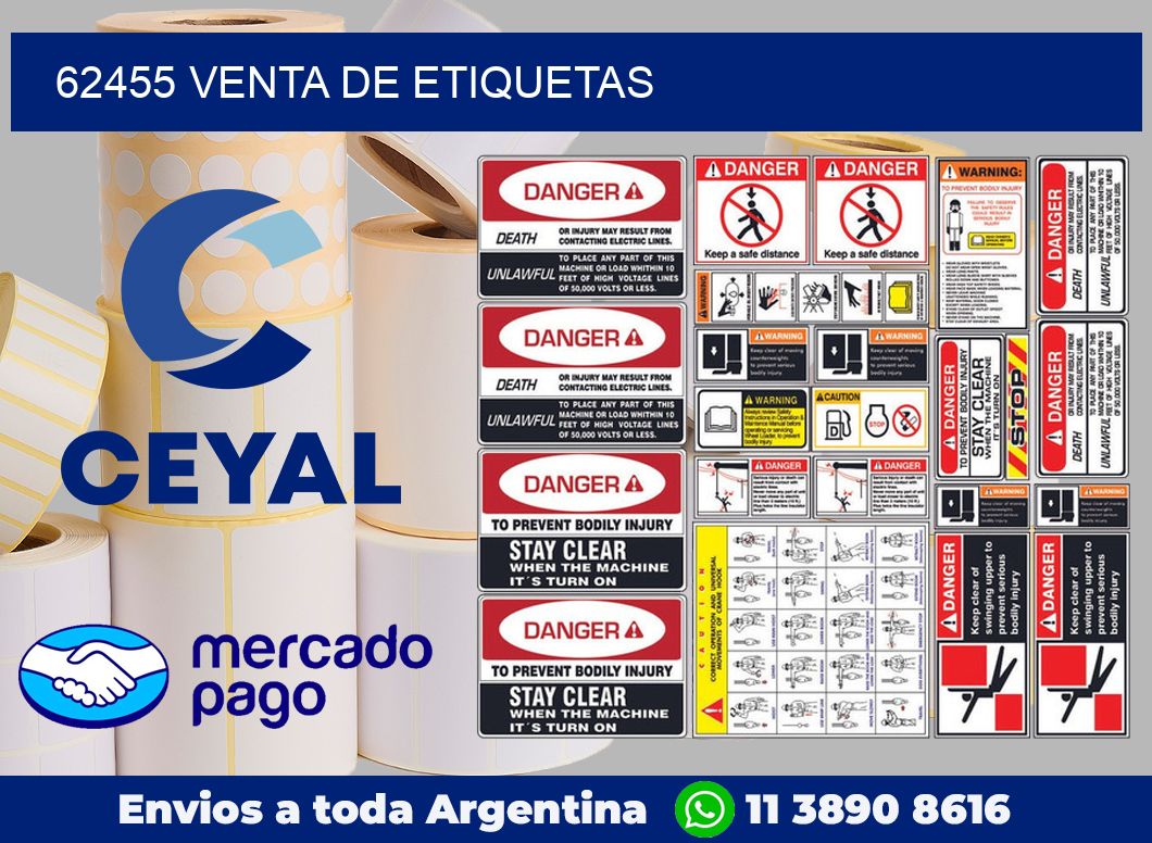 62455 venta de etiquetas