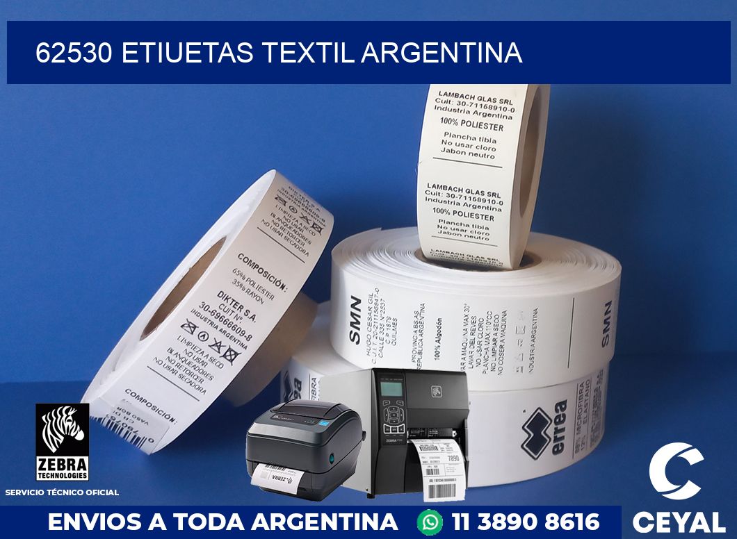 62530 etiuetas textil argentina