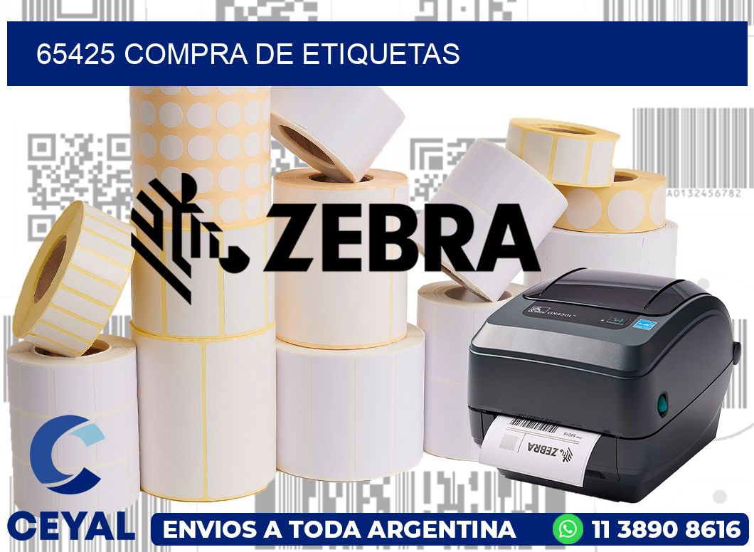 65425 compra de etiquetas