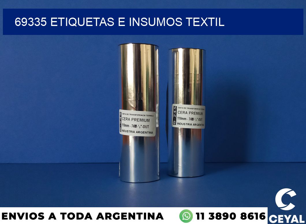 69335 etiquetas e insumos textil