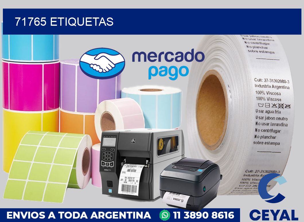 71765 etiquetas