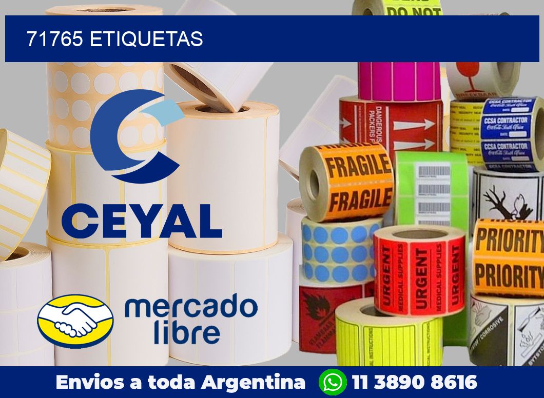 71765 etiquetas