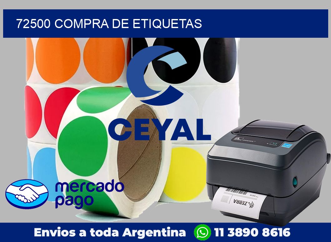 72500 Compra de etiquetas