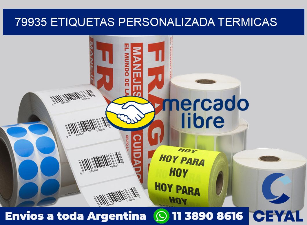 79935 etiquetas personalizada termicas